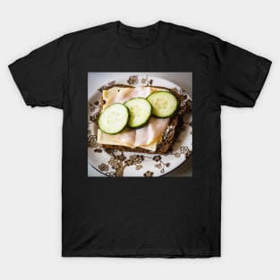 Bread with Cucumber, Turkey and Cheese T-Shirt